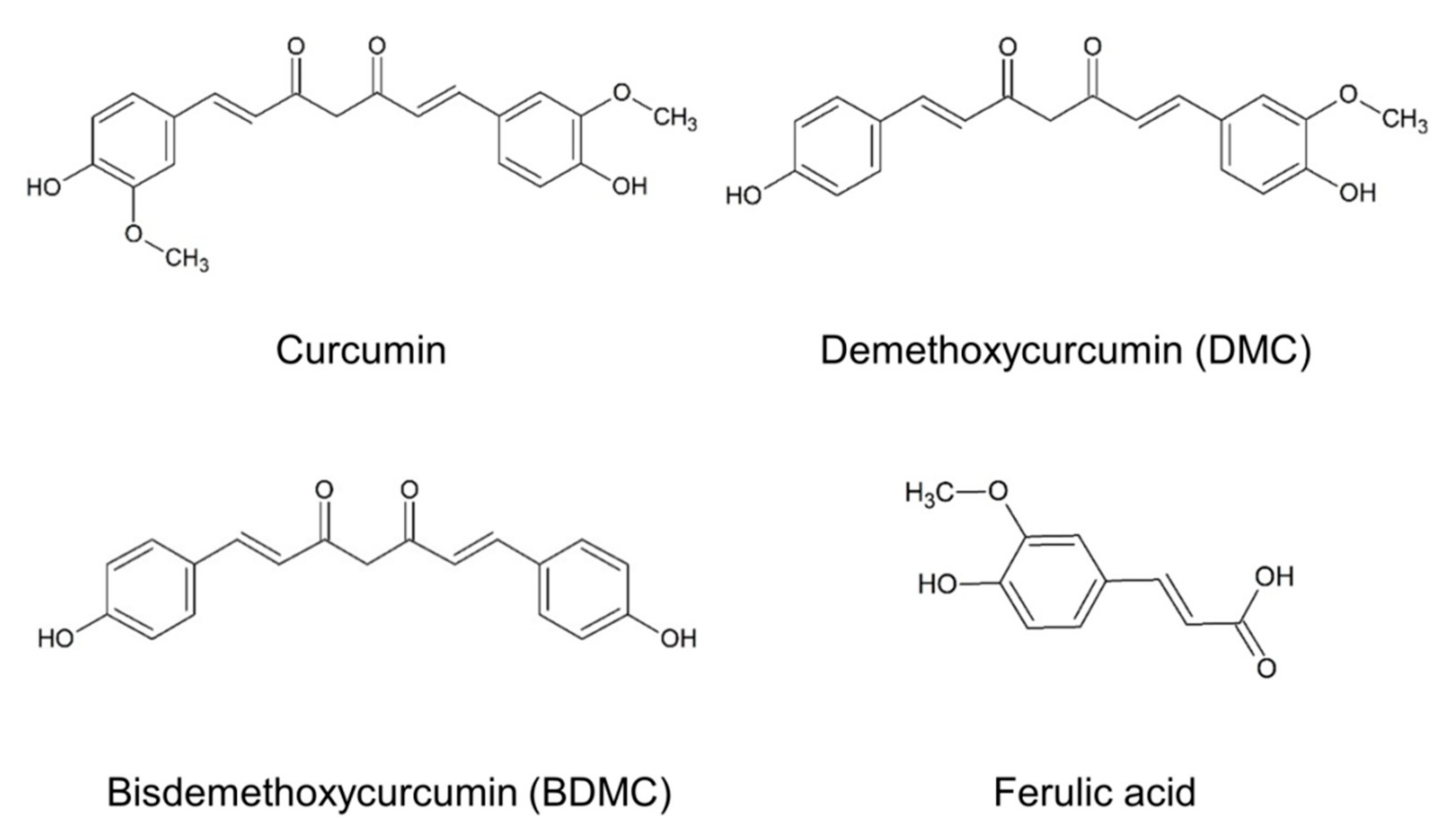The Demethoxy Derivatives of Curcumin Exhibit Greater Differentiation Suppression in 3T3-L1 Adipocytes Than Curcumin: A Mechanistic Study of Adipogenesis and Molecular Docking